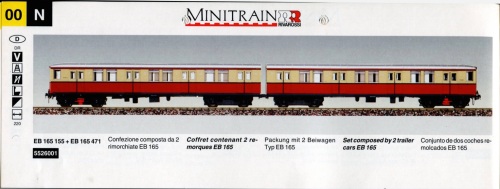 Pag. 9 del Catalogo Rivarossi Minitrain del 1994